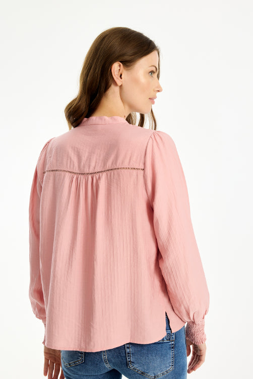 Safran bluse