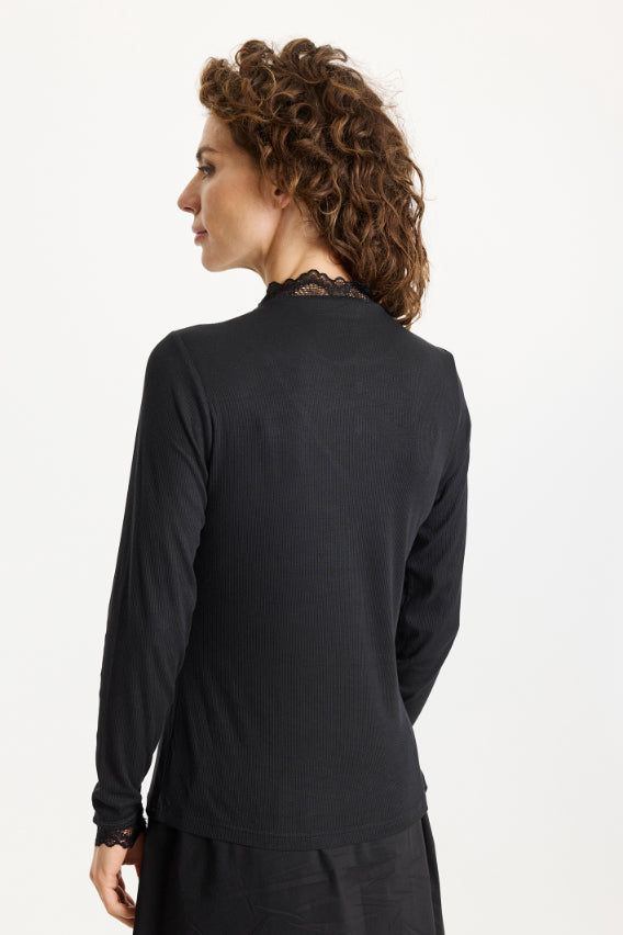 Yvonne t-shirt med blonde