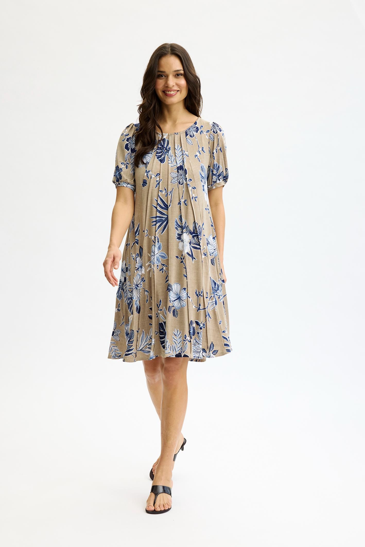 Lucette dress 1/2 sleeves