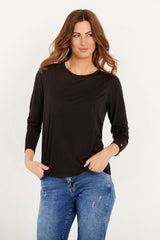 Nina langærmet t-shirt