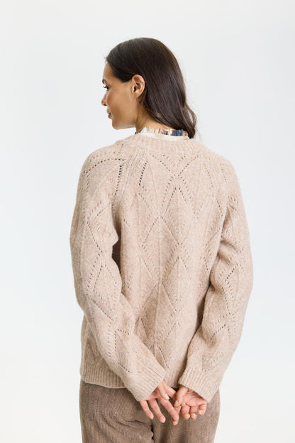 Ari strikcardigan