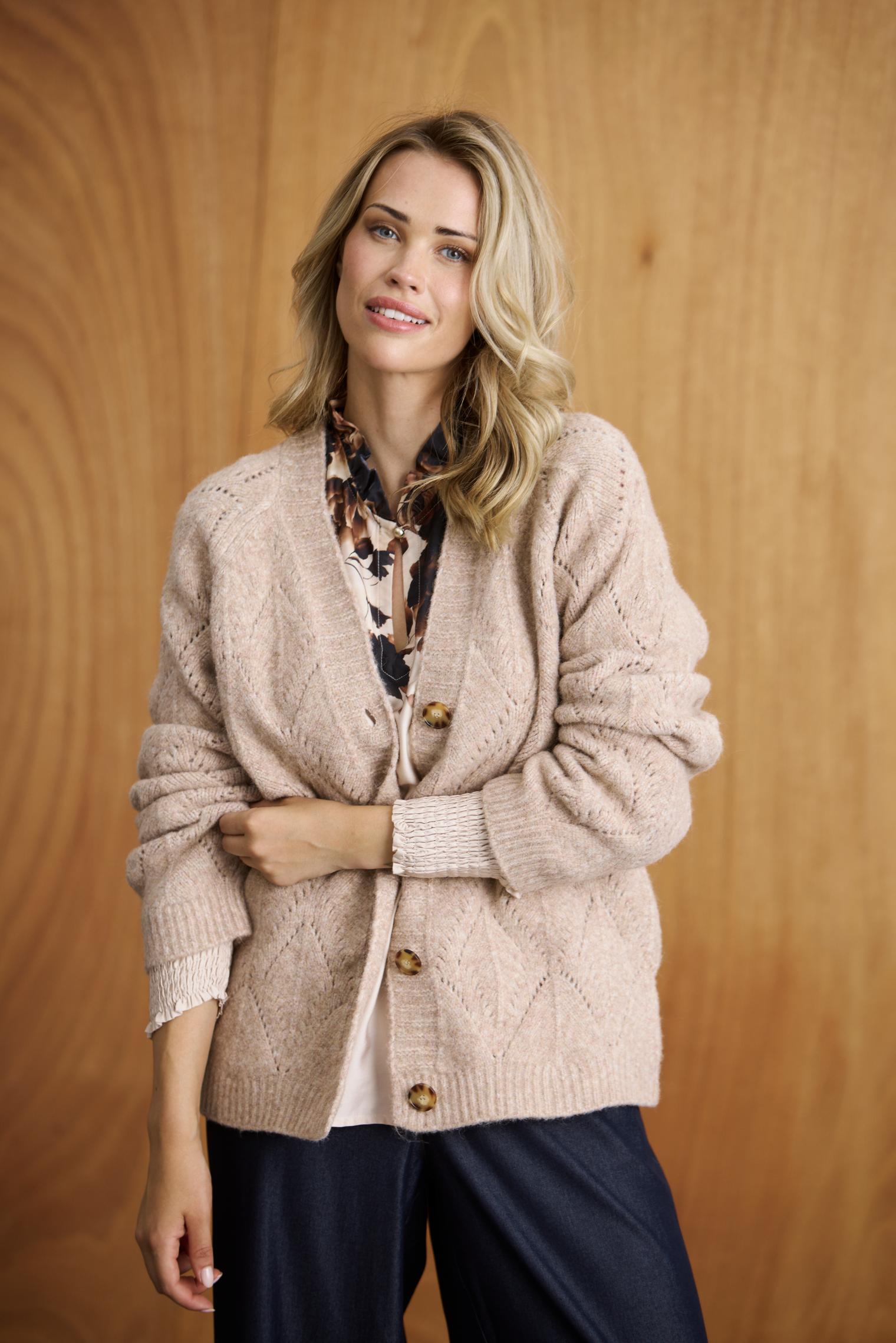 Ari strikcardigan