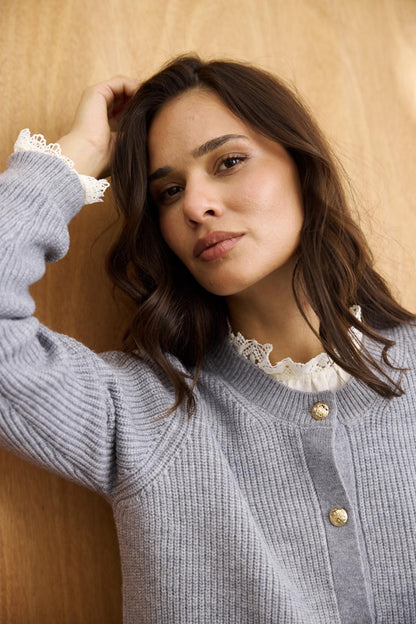 Liv strikcardigan