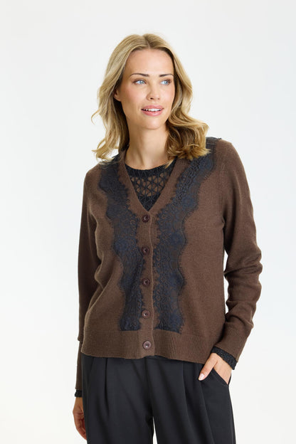 Isa strikcardigan