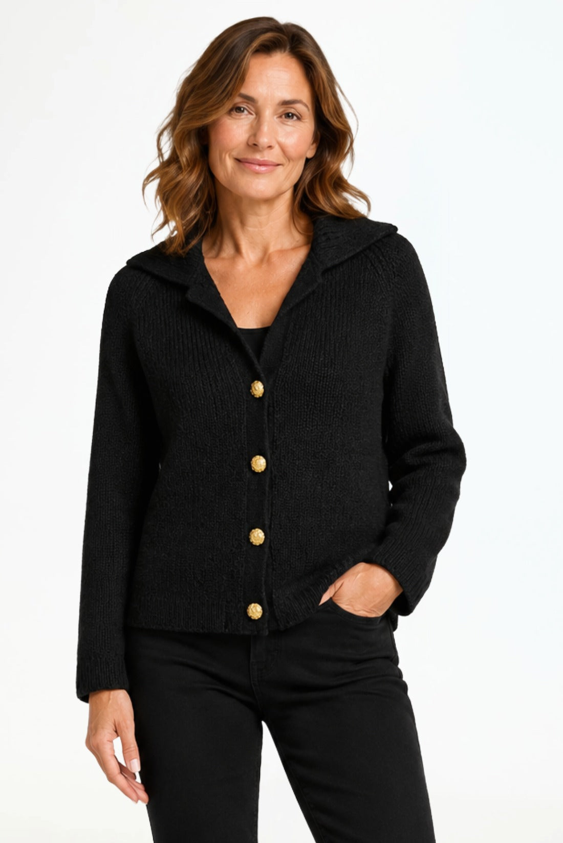 Brenda strikcardigan